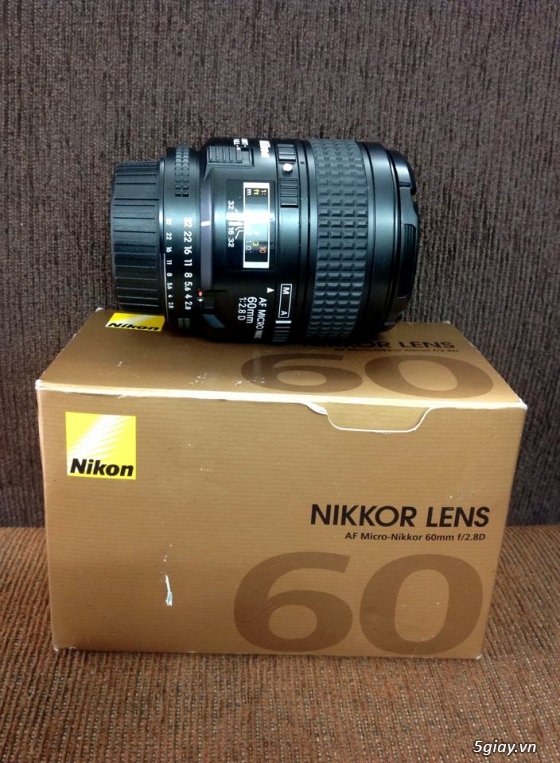 Bán Nikon  Lens 80-200 Mới  . Lens Micro 60 F2.8 - 8