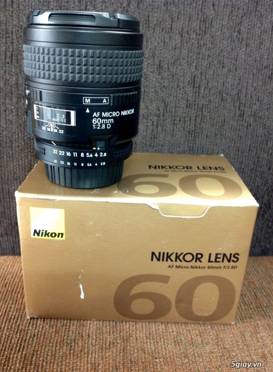 Bán Nikon  Lens 80-200 Mới  . Lens Micro 60 F2.8 - 7
