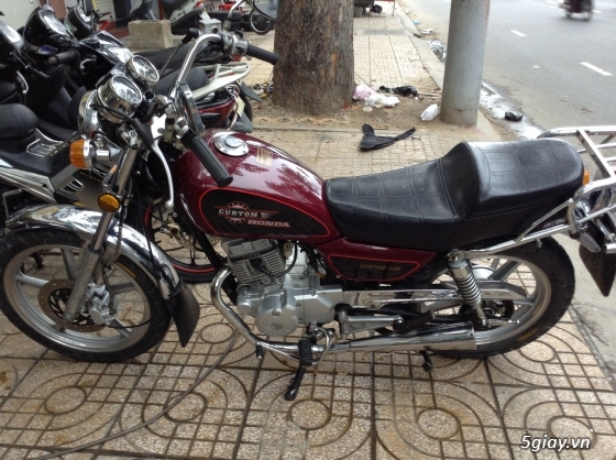 Bán moto cubtom 125 xe trùm mềm óc còn màu máy zin 100% - 6