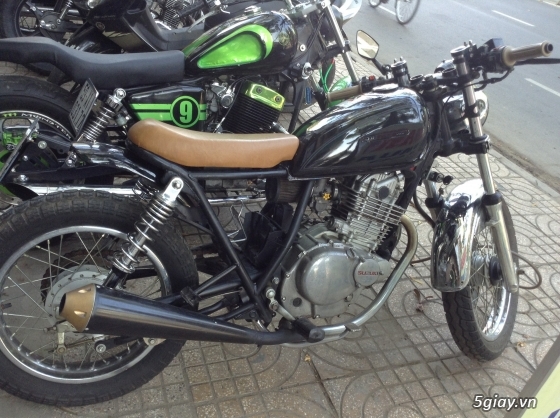 Bán suzuki gn 250 full race cafe đen