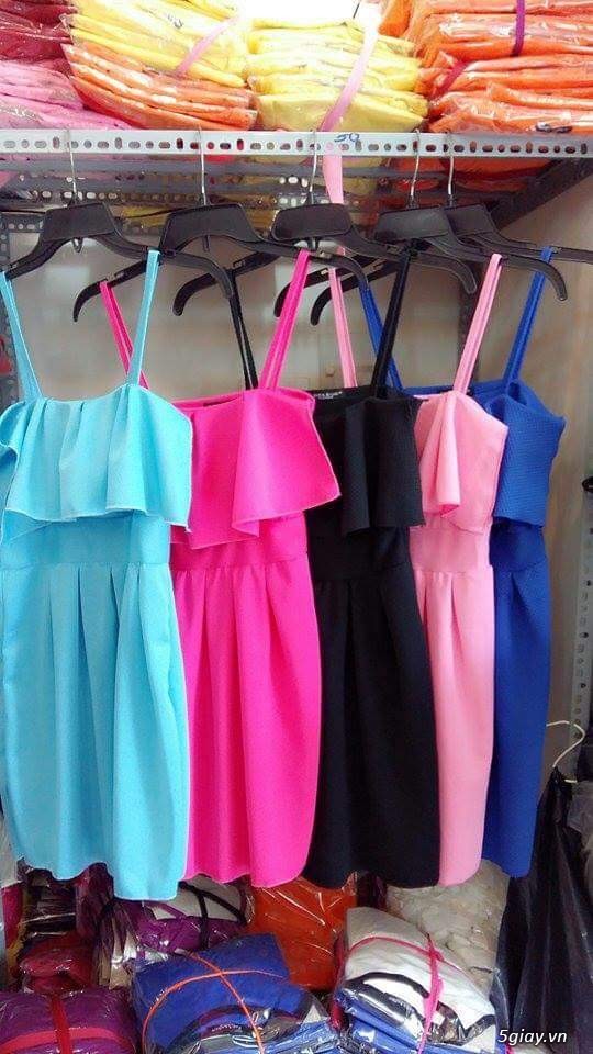Đầm maxi xòe 1 dây giá cực sốc 60.000/cái - 3