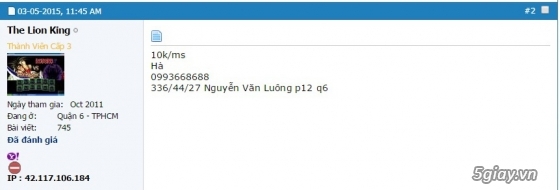 huynhsonha - The Lion King CLONE NICK ĐÔN GIÁ