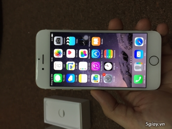Bán iphone 6 Vàng GOLD 16GB đang sử dụng BảnQuốc Tế usa ( LL/A ) . 99% , full box, - 2