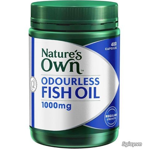 Hàng xách tay Úc - Glucosamin, Dầu cá không mùi Nature's Own Odourless Fish Oil - 5