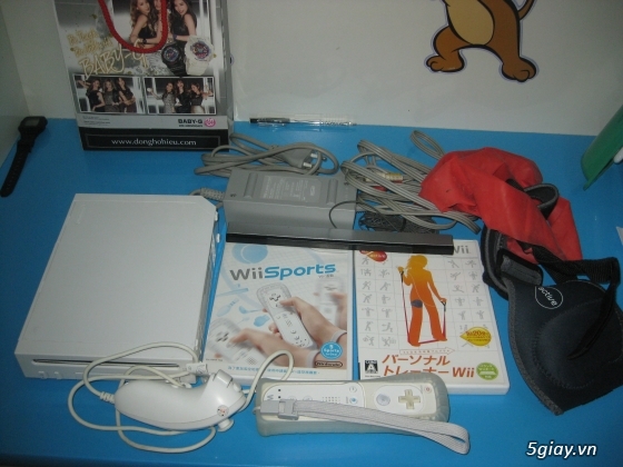 minh can ban 1 may WII FULL BOX white
