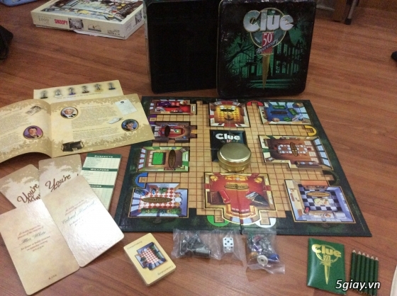 Thanh lý vài bộ bài, domino và boardgame mới 99% - 2