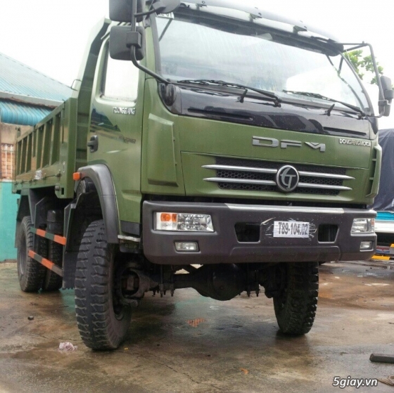 Bán xe ben dongfeng 3t45 2 cầu - dongfeng trường giang 3,45 tấn giá sốc