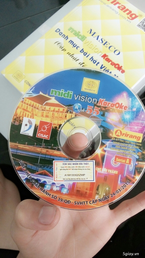 Dàn karaoke nội địa  DVD Arirang AR 36C , Victor AX K7 , Bose 301 nòi Mỹ - cũ Vuông - 2