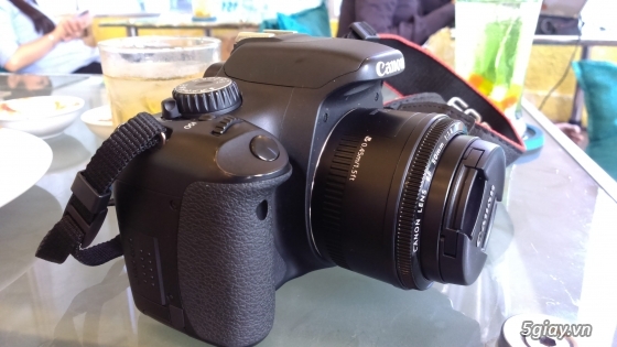 Canon 550d + kit 18-55 is2 ~ 7k . like new.hàng chính hãng canon lbm or đổi đt,ipad - 1