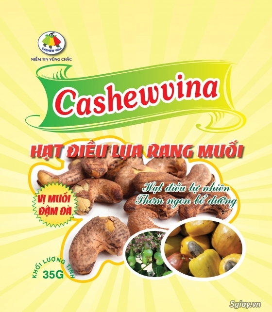 Hạt Điều Cashewvina Thơm Ngon,bổ Dưỡng