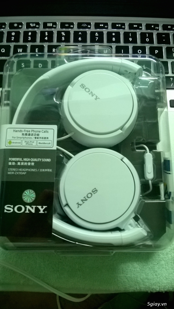 Tai nghe HEADPHONE chính hãng SONY!!!!!!