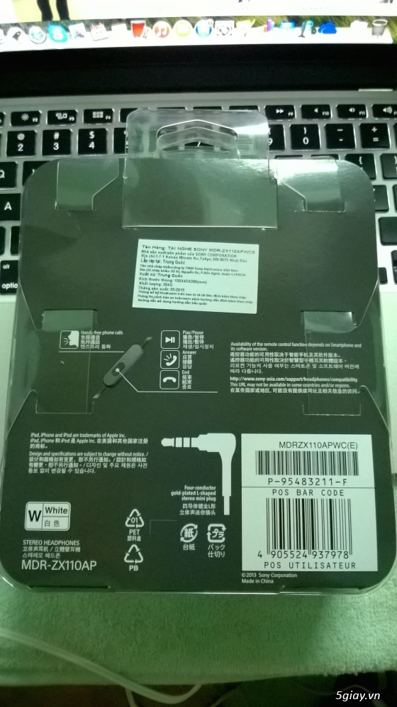 Tai nghe HEADPHONE chính hãng SONY!!!!!! - 3