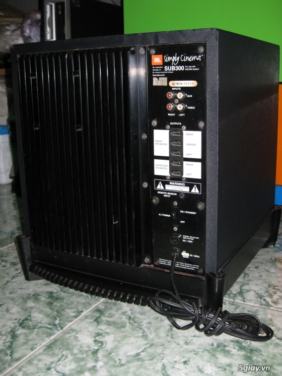 Dàn 5.1 jbl esc 300 5giay