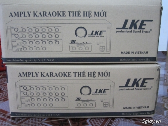 Ampli karaoke thế hệ mới lke, công nghệ reverd-echo 3d chất lượng sân khấu - 6