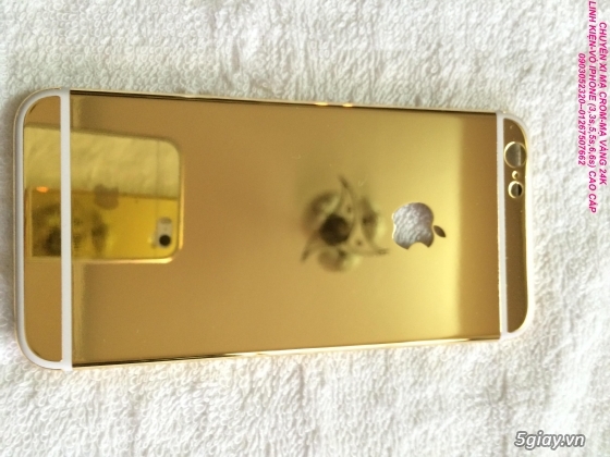 Chuyên mạ crom-mạ vàng 24k vỏ Iphone-5 chất lượng giá rẽ - 15