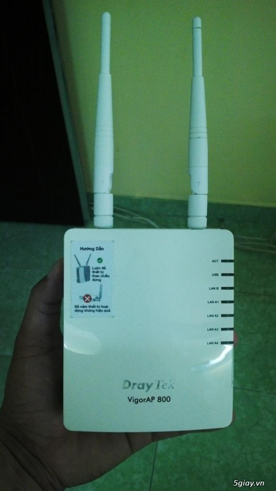 Thanh lý router Linksys Cisco EA2700, AP Drayek Vigor AP-800, - 4
