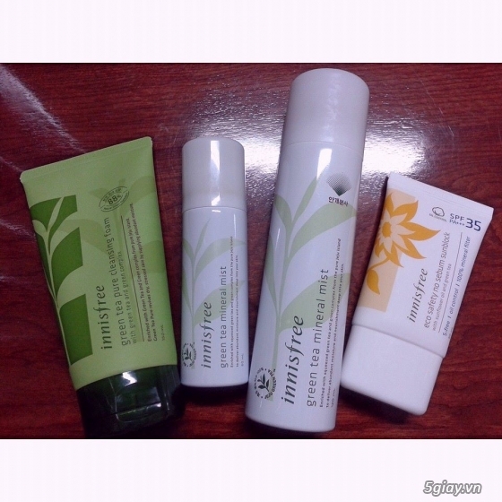 Thanh lý mỹ phẩm innisfree + etude house new 99-100%