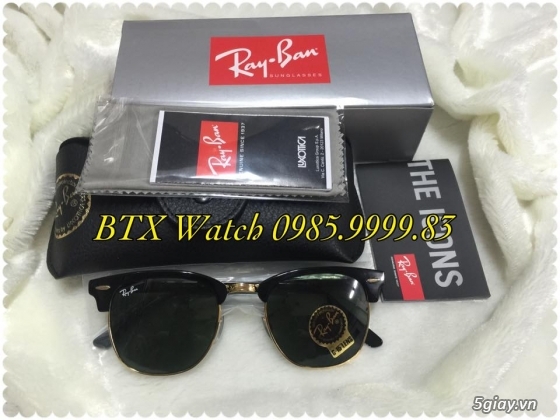 [btx watch] mắt kính, đồng hồ authentic 100% : rayban, movado, burberry, guuuu, tissot, m.kors... - 8