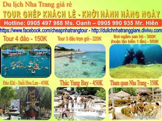 Tour ghép tại Nha Trang -  Giá ngày thường và lễ 30/4 - 1/5/2015 - Call 0905497988 - 32