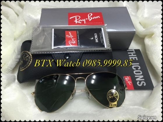 [btx watch] mắt kính, đồng hồ authentic 100% : rayban, movado, burberry, guuuu, tissot, m.kors... - 17
