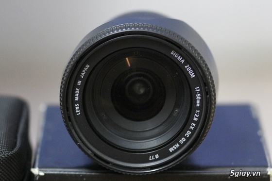 Dư dùng bán lens sigma 17-50 f2.8 dc os cho canon còn bh zshop - 4