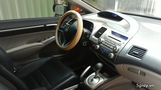 Bán xe honda civic máy 2.0l, sx2012, số tự động,màu đen vip, gia đình sử dụng, cam kết xe đẹp100 %, - 1