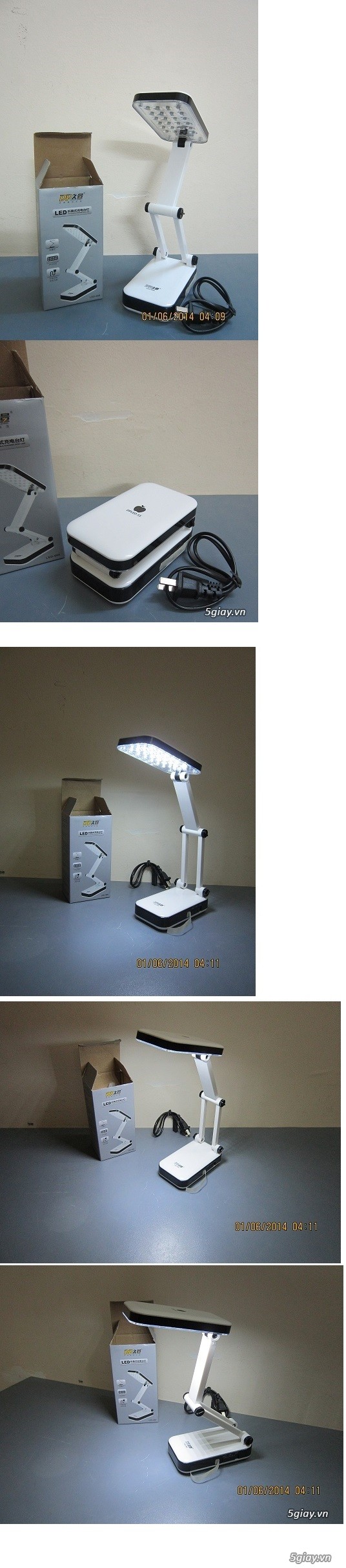 Đèn Pixar, V-Light, Kentom, quạt sạc, đèn (pin) sạc, phích cắm đa năng giá rẻ. - 41