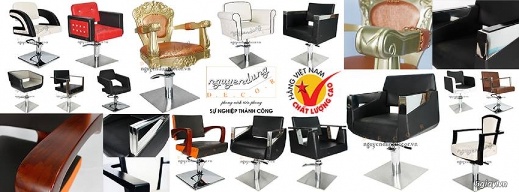 Nguyễn Dũng Decor chuyên cung cấp và lắp ráp tất cả trang thiết bị ngành tóc hiện đại