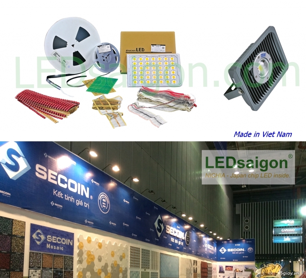 Đèn LED Nhật Bản sản xuất tại VN, BH 36 tháng