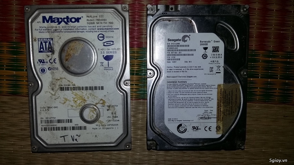 Hdd 2tb seagate cần bán