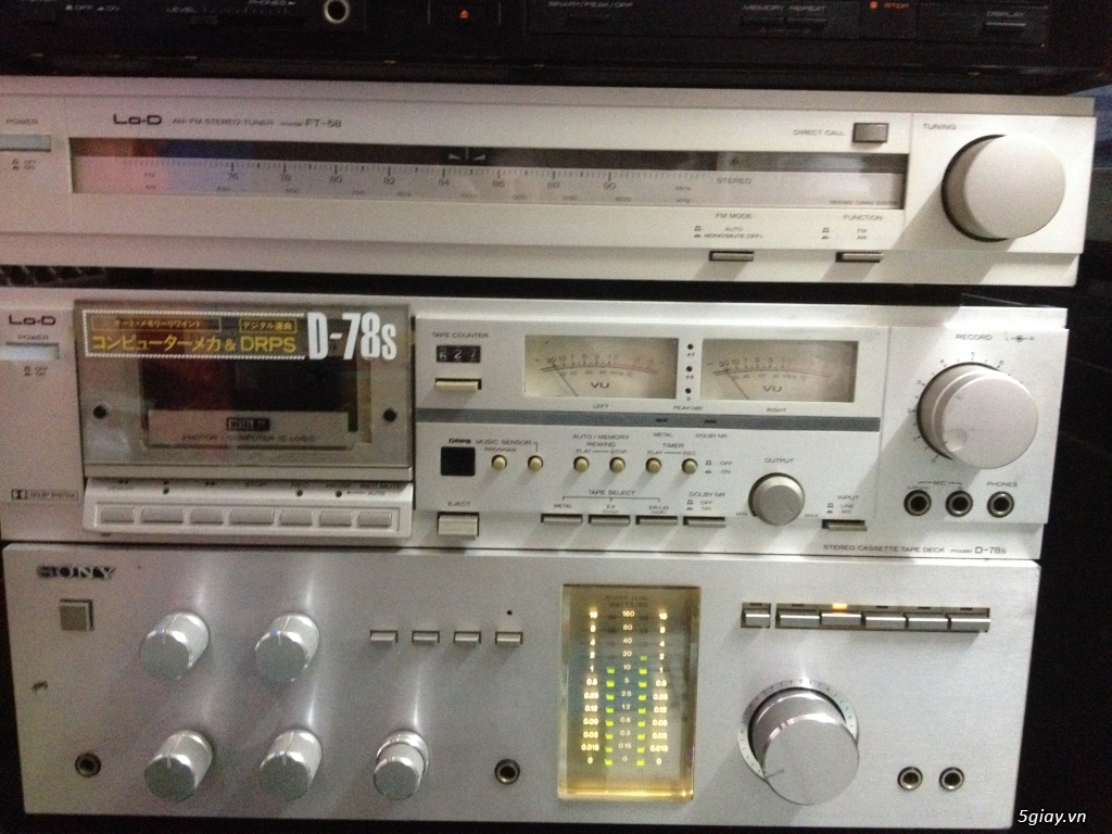 Loa ampli. cd. cassette mam than, micx karoke gia phai chang - 11