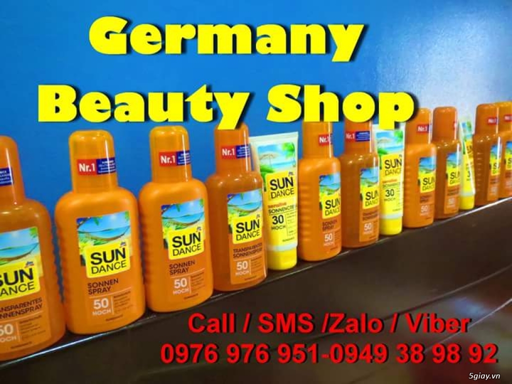Germany beauty shop- chuyên kem chống nắng sundance đức và mỹ phẩm đức