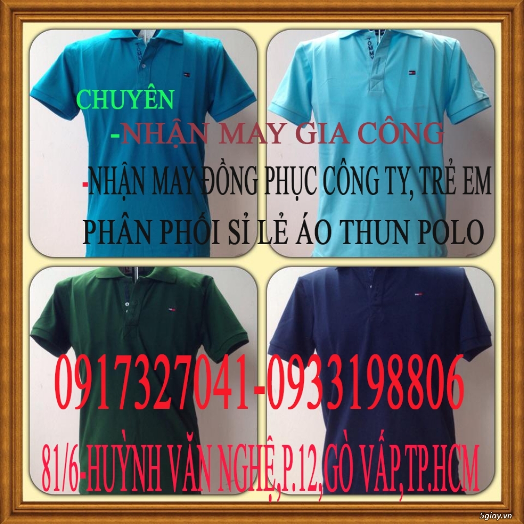 Xường sàn xuất-bán sỉ-lẻ áo thun cá sấu polo,lambo,tonny - 1