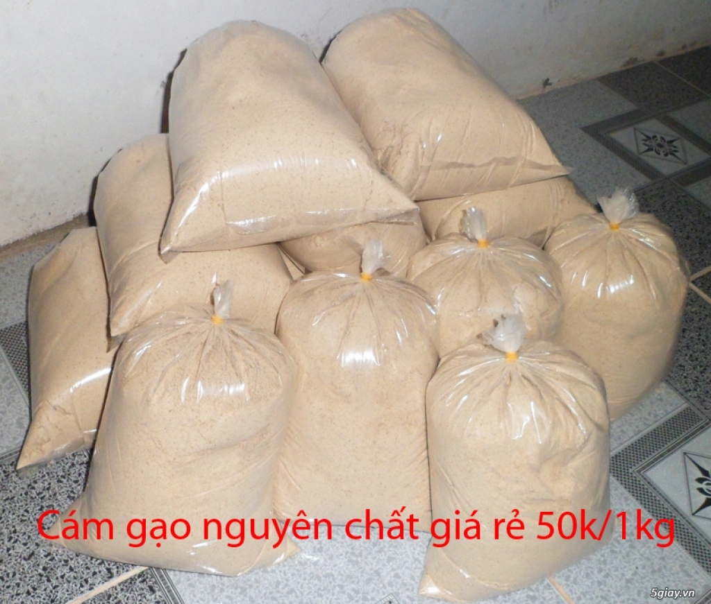 Bột Cám Gạo Nguyên Chất 50k/1kg - (cám gạo xay nguyên chất 100% )