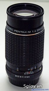 Lens SMC Pentax M 200mm F4