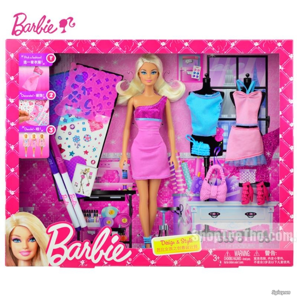 Búp bê barbie duyên dáng chính hãng giá rẻ 120k - 6