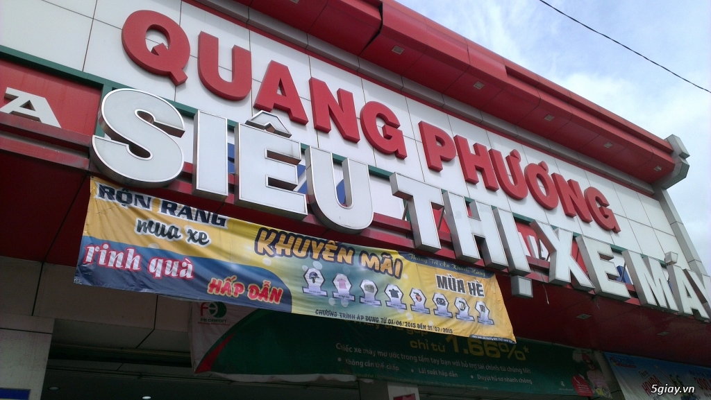 Cẩn thận chiêu lừa của Chuỗi Siêu thị xe máy Quang Phương-Tp. HCM - 2