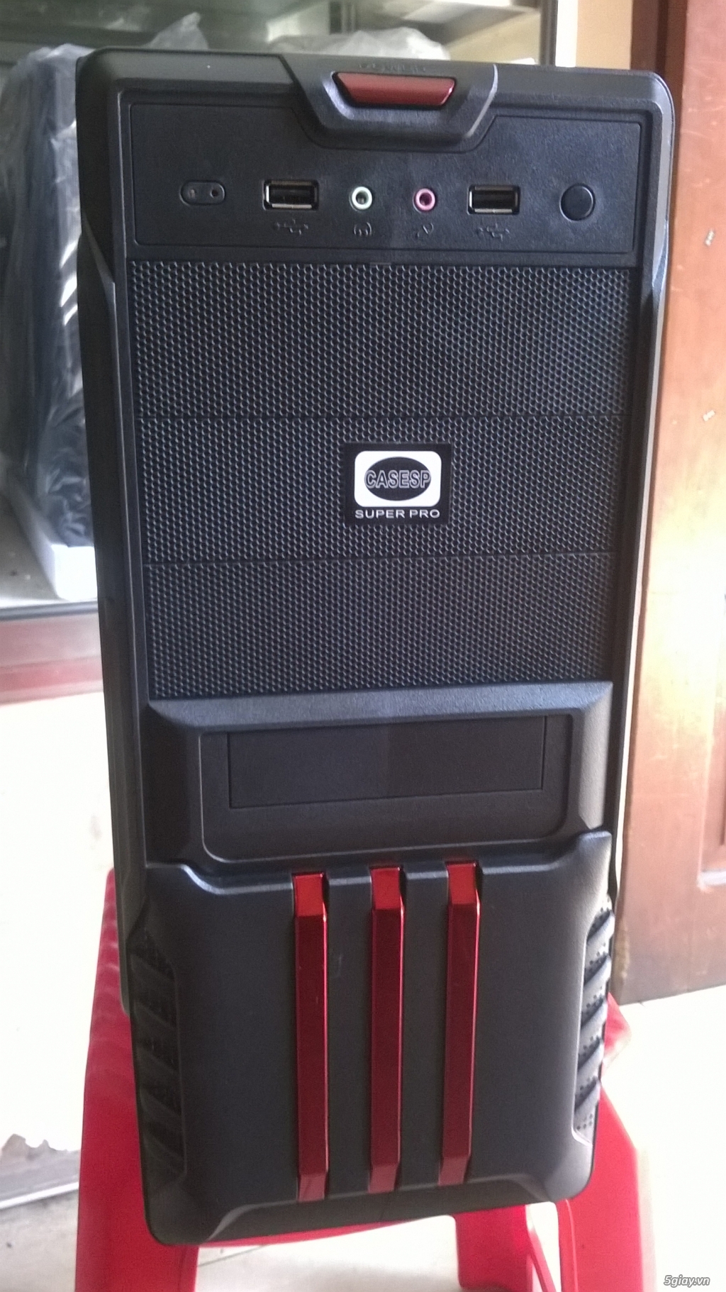 Vài Thùng Máy core i3-Main Gigabyte H55-Hdd 160gb new _Case sp new box - 4