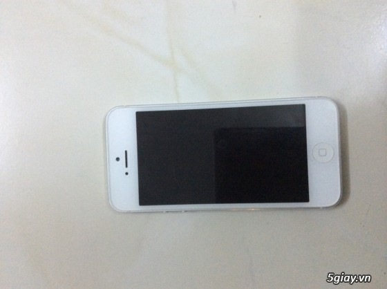 Bán Iphone 5 Lock Nhật Softbank, 16Gb, màu trắng, zin 100%, Full Phụ kiện, đẹp, giá 3tr5