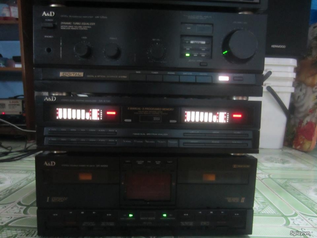 Dàn máy, ampli, loa, đầu CD Sony Panasonic Kenwood... - 32