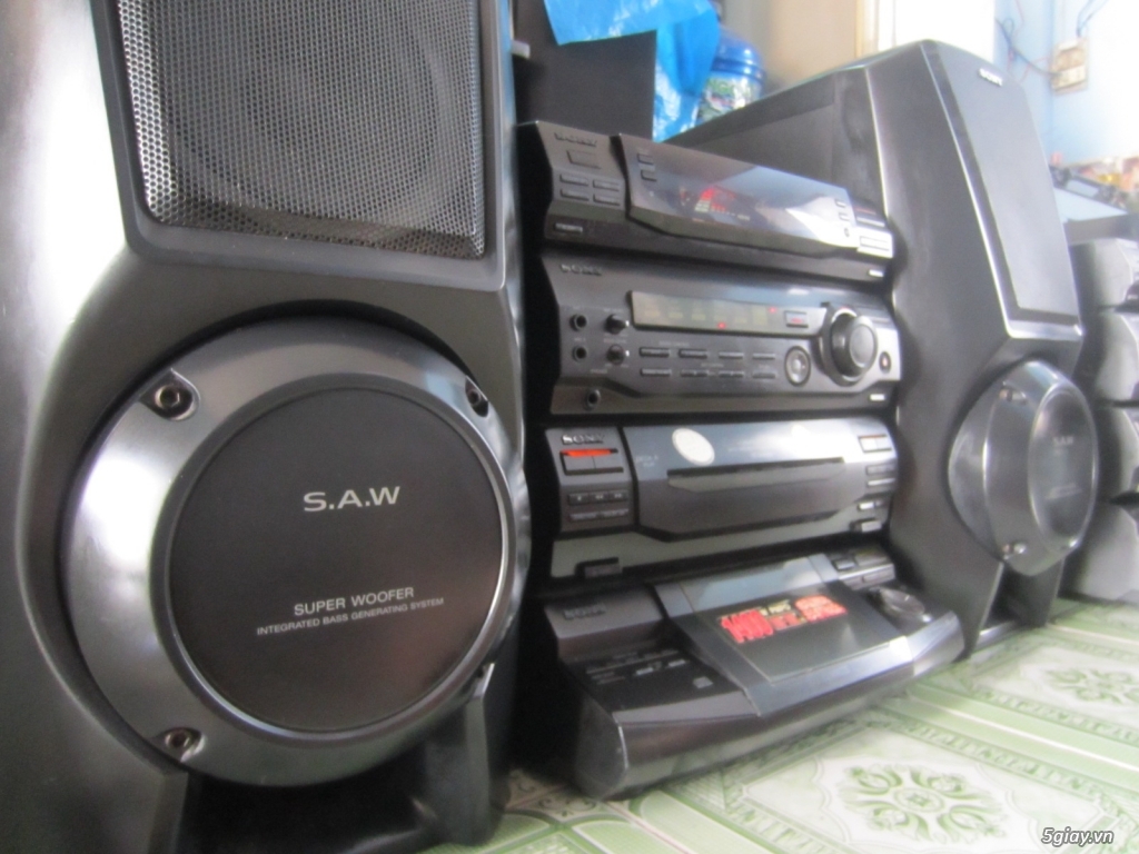 Dàn máy, ampli, loa, đầu CD Sony Panasonic Kenwood... - 7