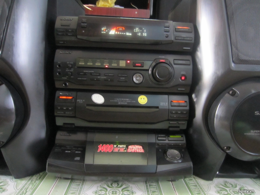 Dàn máy, ampli, loa, đầu CD Sony Panasonic Kenwood... - 6
