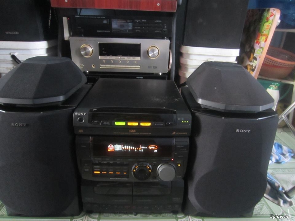 Dàn máy, ampli, loa, đầu CD Sony Panasonic Kenwood... - 11