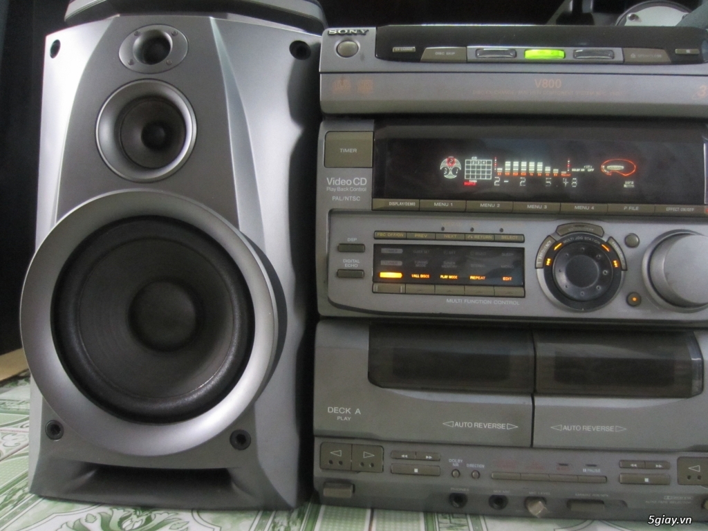 Dàn máy, ampli, loa, đầu CD Sony Panasonic Kenwood... - 2