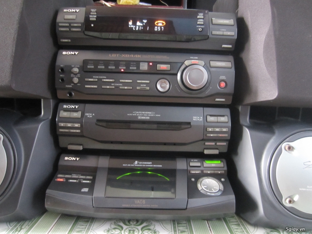 Dàn máy, ampli, loa, đầu CD Sony Panasonic Kenwood... - 15