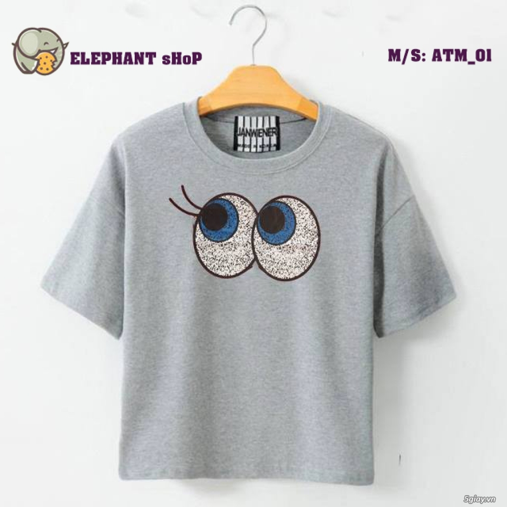 Elephant Shop - Áo Thun Cá Tính - Duyên Dáng Crop Top! - 17