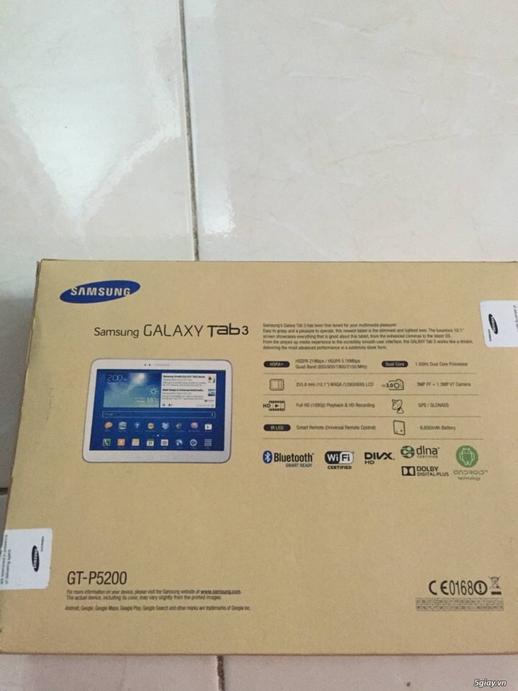 Bán SamSung Galaxy Tab3 16GB TPHCM !!! - 5
