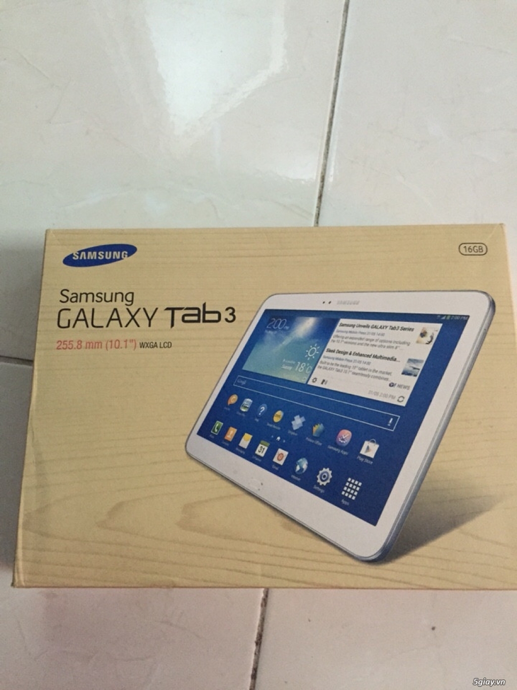 Bán SamSung Galaxy Tab3 16GB TPHCM !!! - 3