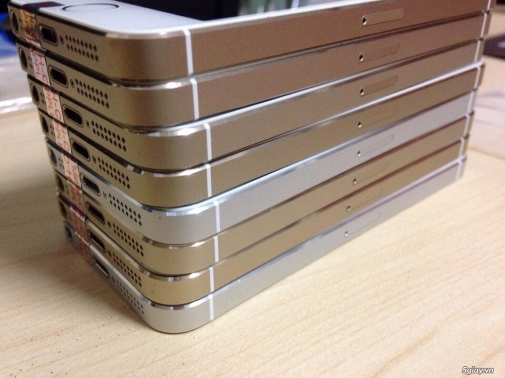 iphone 5s lock Nhật 32G đủ 3 màu vỏ zin 99% không bán hàng lên vỏ - 2