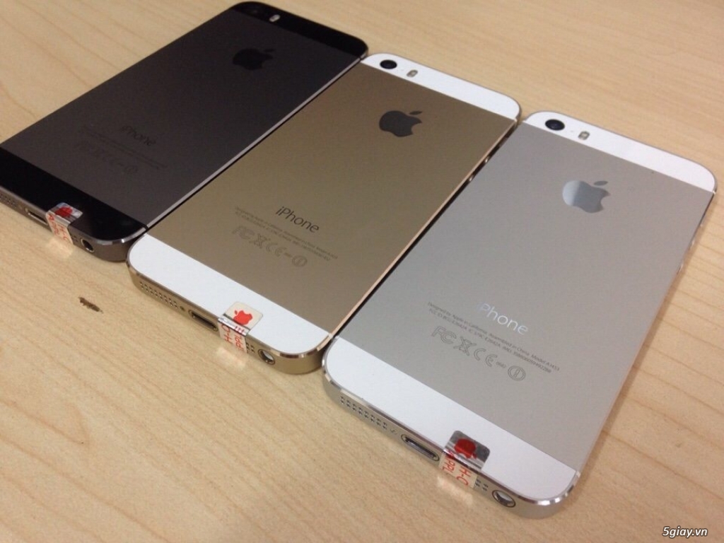 iphone 5s lock Nhật 32G đủ 3 màu vỏ zin 99% không bán hàng lên vỏ - 1